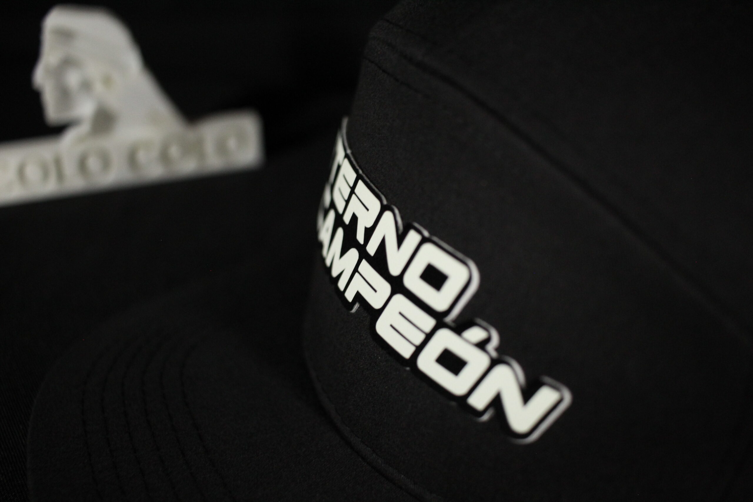 Gorro Colo Colo 3D Eterno Campeon+llavero+stickers - Brilla en la oscuridad - Imagen 10
