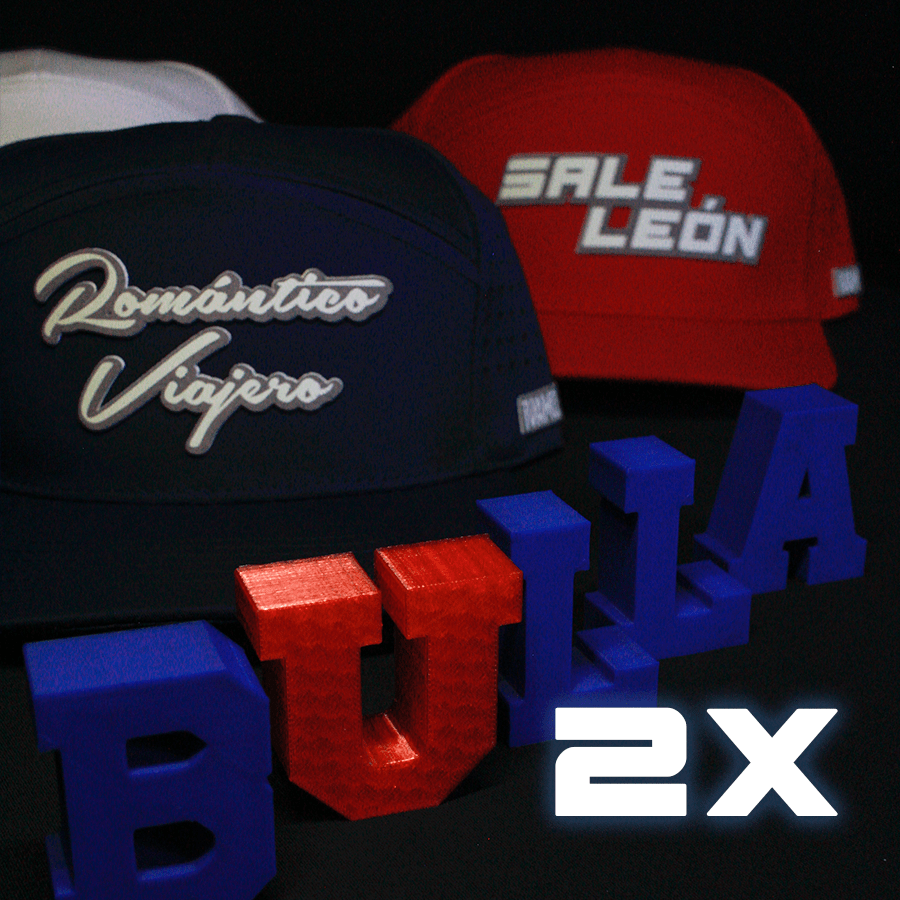Romantico Viajero+Sale león+3 Regalos – Gorro U de Chile 3D Brilla en la oscuridad