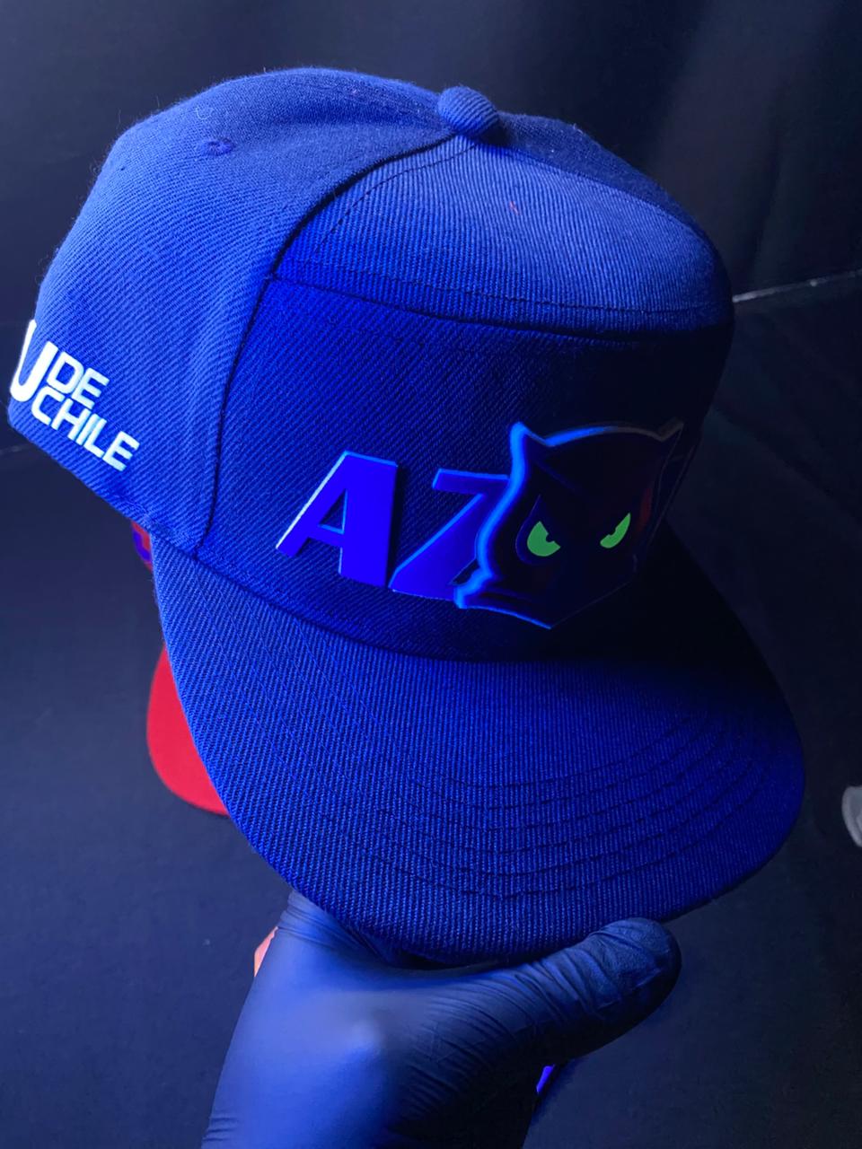 Gorro U de Chile 3D BHÚO AZUL O ROJO - Brilla en la oscuridad - Imagen 13