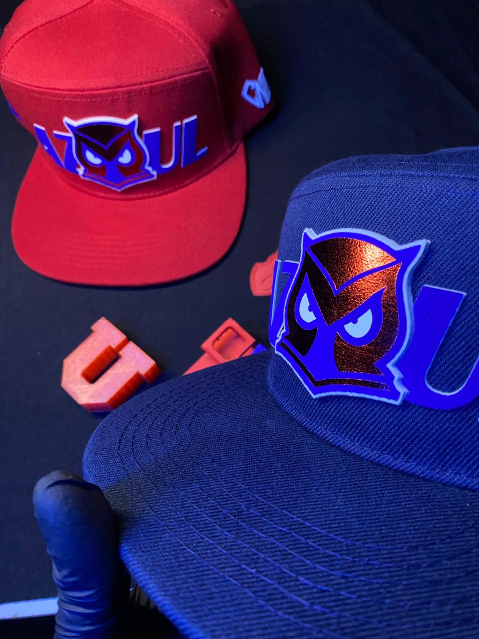 Gorro U de Chile 3D BHÚO AZUL O ROJO - Brilla en la oscuridad - Imagen 8